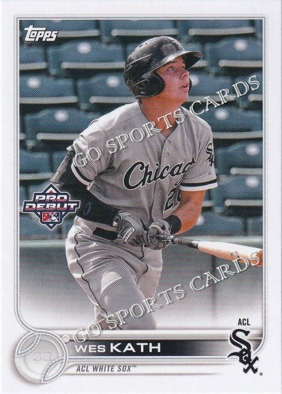 2022 Topps Pro Debut Wes Kath PD-63