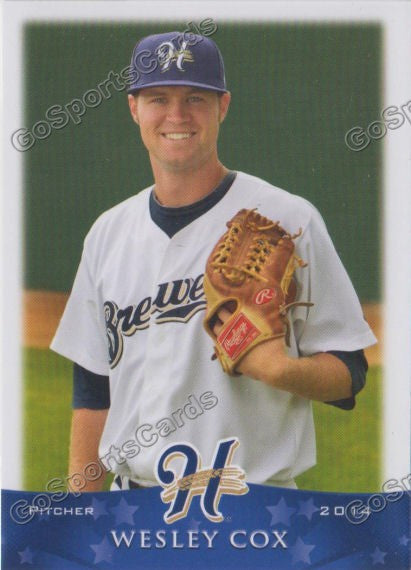 2014 Helena Brewers Wesley Cox