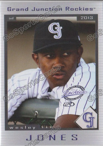 2013 Grand Junction Rockies Wesley Jones