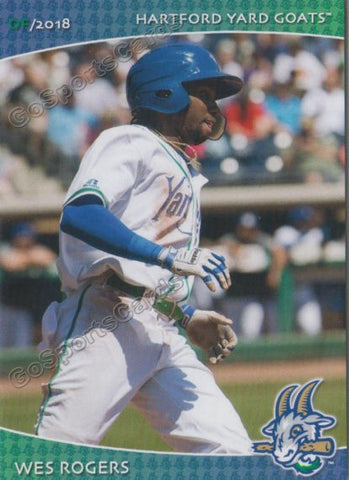 2018 Hartford Yard Goats Wes Rogers