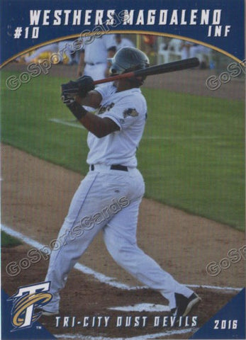 2016 Tri City Dust Devils Westhers Magdaleno