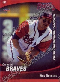 2009 Gwinnett Braves Wes Timmons