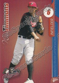 2011 Sacramento River Cats Wes Timmons