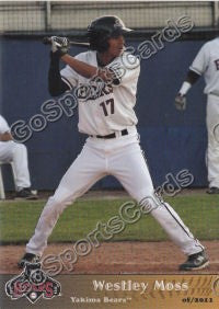 2011 Yakima Bears Westley Moss