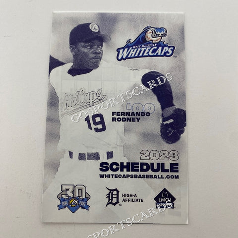 2023 West Michigan Whitecaps Pocket Schedule