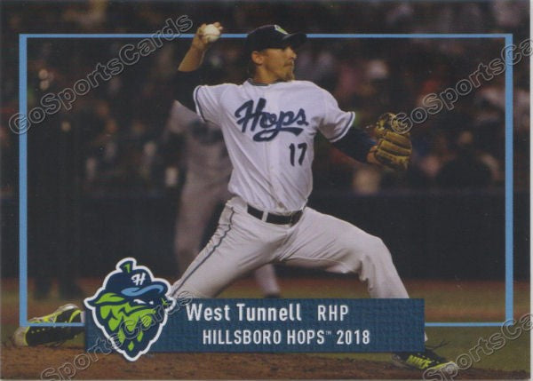 2018 Hillsboro Hops West Tunnell