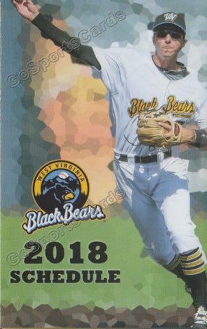 2018 West Virginia Black Bears Pocket Schedule
