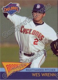 2010 Brooklyn Cyclones Wes Wrenn