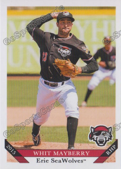2015 Erie Seawolves Whit Mayberry