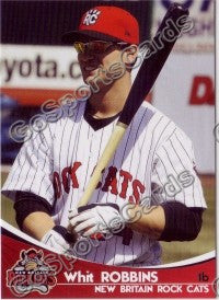2009 New Britain Rock Cats Whit Robbins