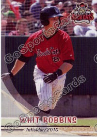 2010 New Britain Rock Cats Whit Robbins