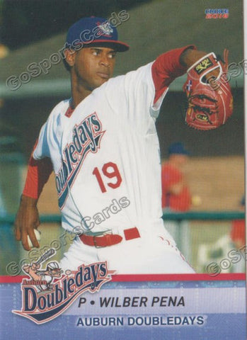 2016 Auburn Doubledays Wilber Pena