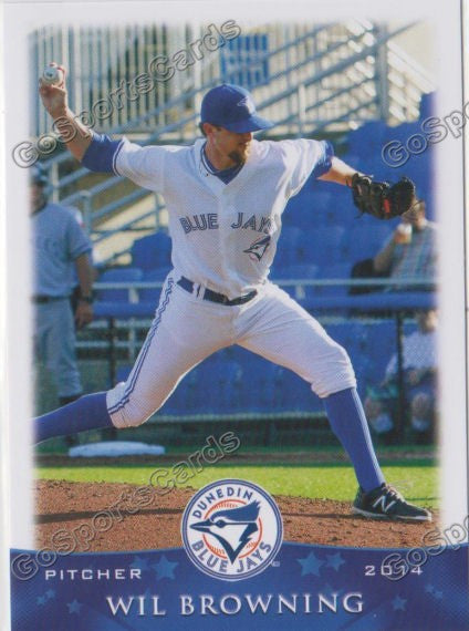 2014 Dunedin Blue Jays Wil Browning