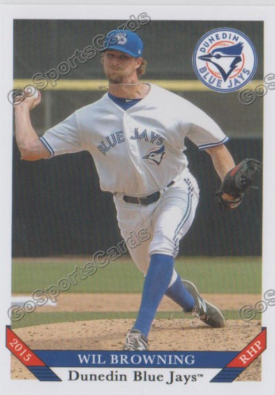 2015 Dunedin Blue Jays Wil Browning
