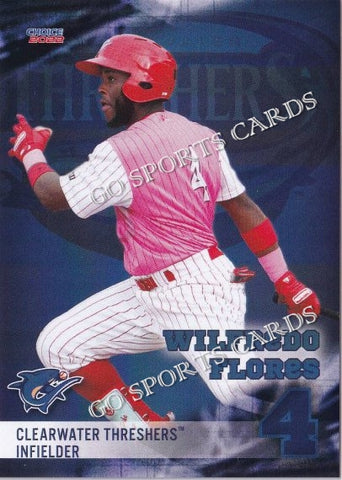 2022 Clearwater Threshers Wilfredo Flores