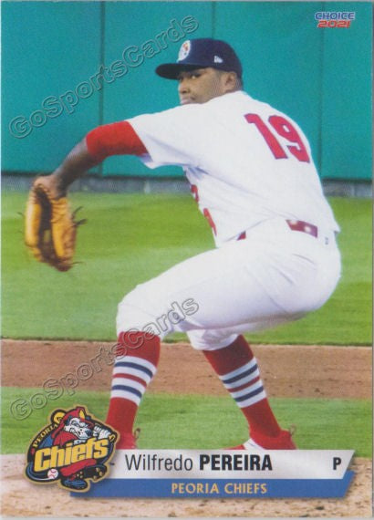 2021 Peoria Chiefs Wilfredo Pereira