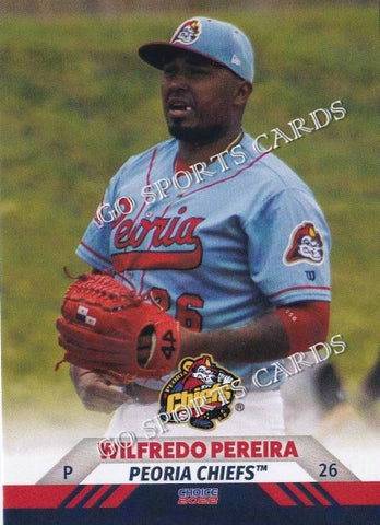 2022 Peoria Chiefs Wilfredo Pereira