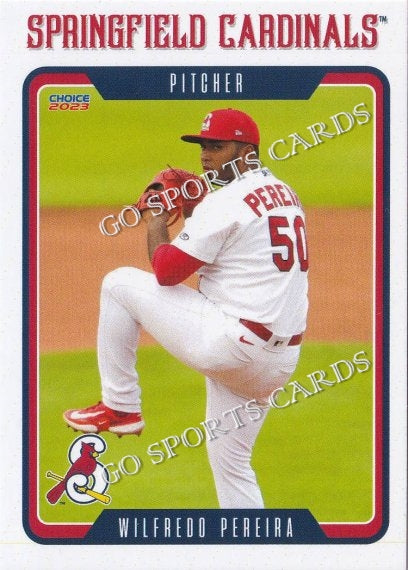 2023 Springfield Cardinals Wilfredo Pereira – Go Sports Cards