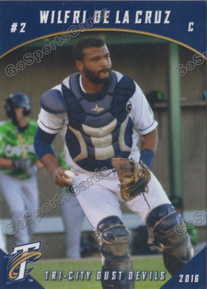 2016 Tri City Dust Devils Wilfri De La Cruz