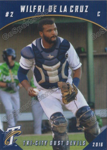 2016 Tri City Dust Devils Wilfri De La Cruz