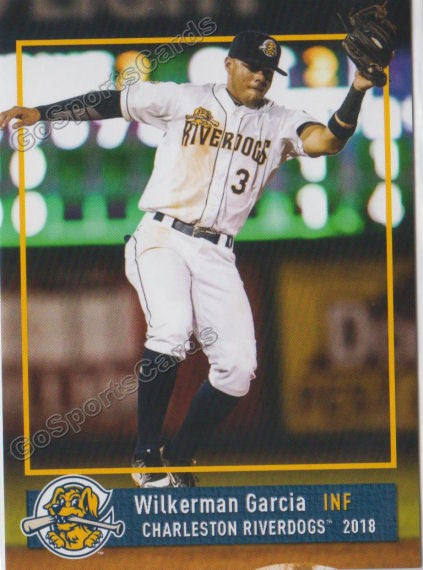 2018 Charleston RiverDogs Wilkerman Garcia