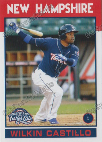 2016 New Hampshire Fisher Cats Wilkin Castillo