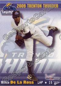 2009 Trenton Thunder Wilkin De La Rosa