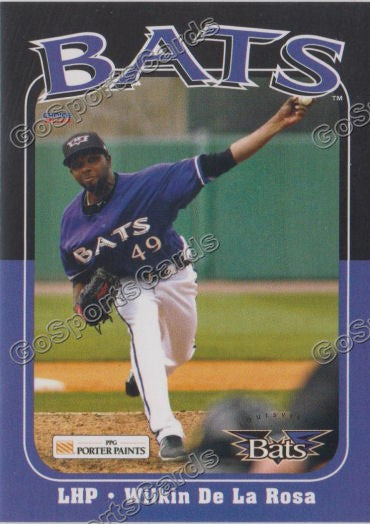 2013 Louisville Bats Wilkin De La Rosa