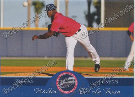 2013 Pensacola Blue Wahoos Wilkin De La Rosa