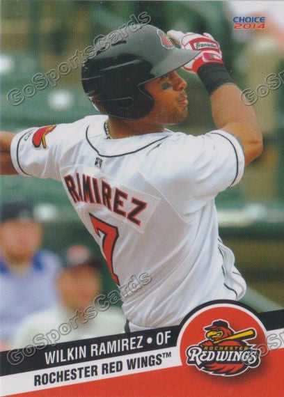 2014 Rochester Red Wings Wilkin Ramirez