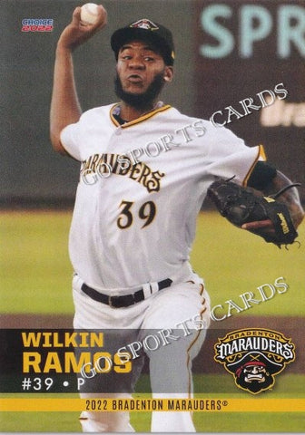 2022 Bradenton Marauders Wilkin Ramos