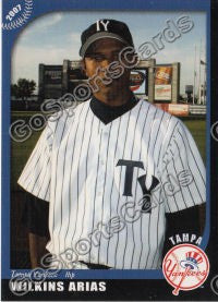 2007 Tampa Yankees Wilkins Arias