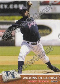 2009 Tampa Yankees Wilkins De La Rosa