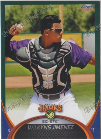 2015 Boise Hawks Wilkyns Jimenez