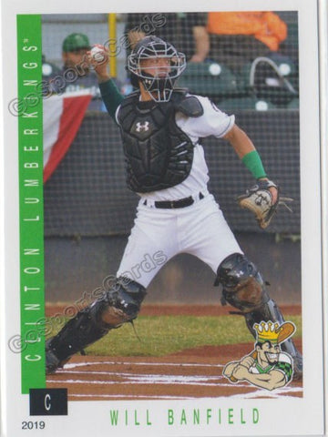 2019 Clinton LumberKings Will Banfield