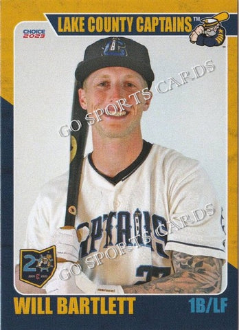 2023 Lake County Captains Will Bartlett