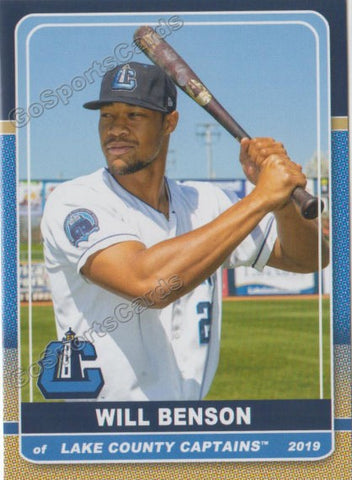 2019 Lake County Captains Will Benson