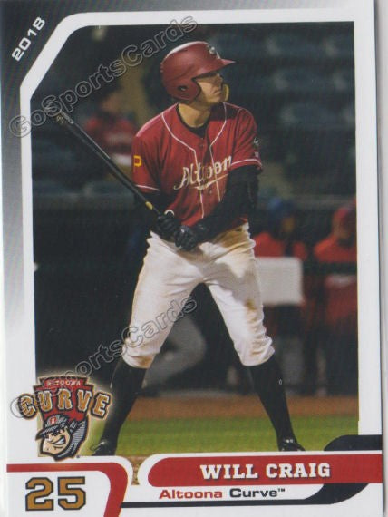 2018 Altoona Curve Will Craig