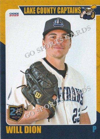 2023 Lake County Captains Will Dion