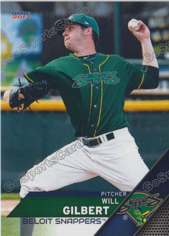 2017 Beloit Snappers Will Gilbert