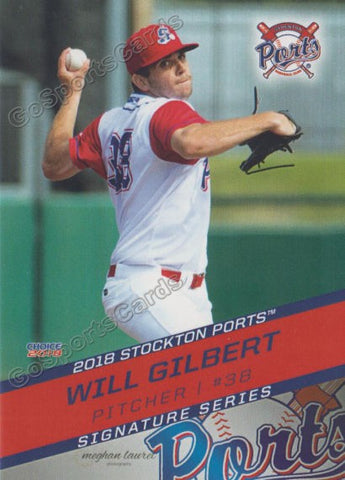 2018 Stockton Ports Will Gilbert