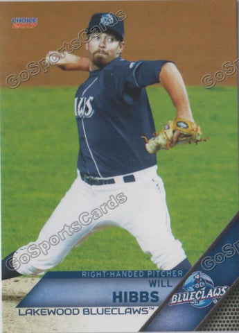 2017 Lakewood BlueClaws Will Hibbs