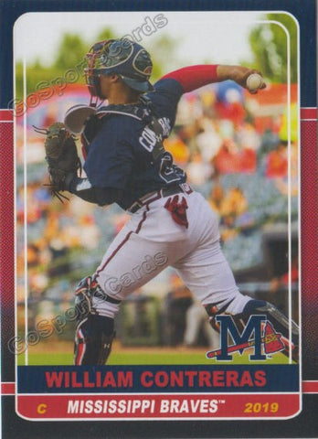 2019 Mississippi Braves William Contreras