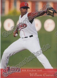 2012 Lowell Spinners William Cuevas