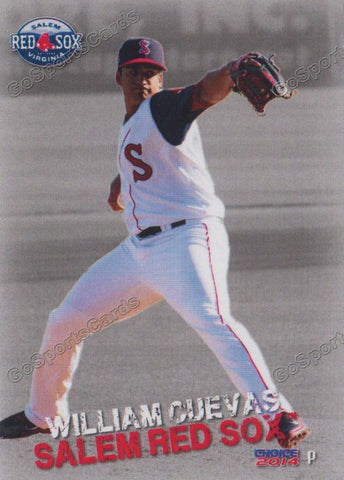 2014 Salem Red Sox William Cuevas