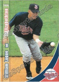 2006 Elizabethton Twins William Luque