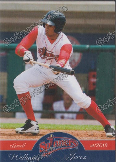 2013 Lowell Spinners Williams Jerez