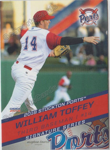 2018 Stockton Ports William Toffey