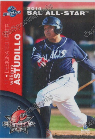 2014 South Atlantic League All Star ND Willians Astudillo