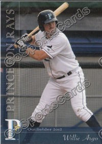 2012 Princeton Rays Willie Argo